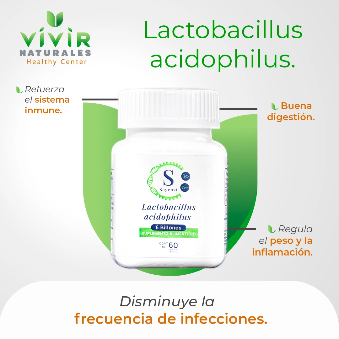 Lactobacillus Acidophilus 6 Billones