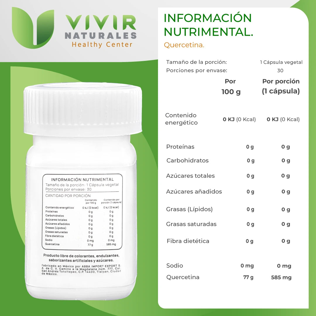 Quercetina 500MG
