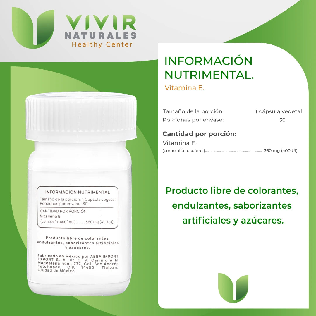 VITAMINA E 400 UI