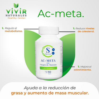 AC-META con Vinagre de Manzana
