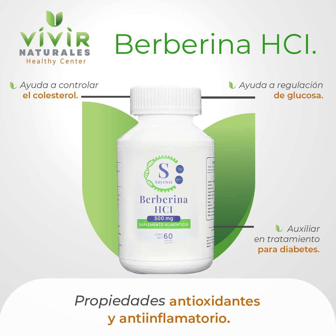 BERBERINA HCI 500mg