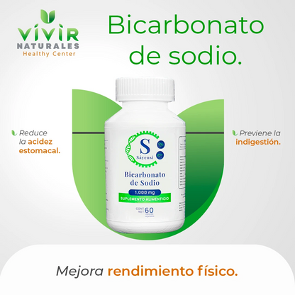 BICARBONATO DE SODIO 1000mg