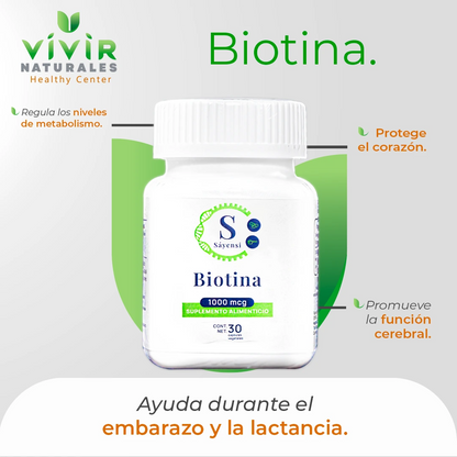 BIOTINA 1000 MCG