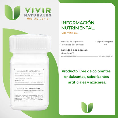 VITAMINA D3 5000 UI