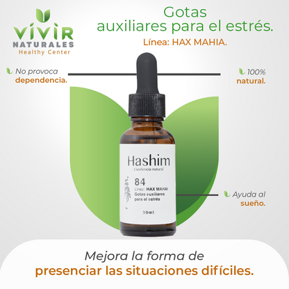 Gotas auxiliares para el estrés