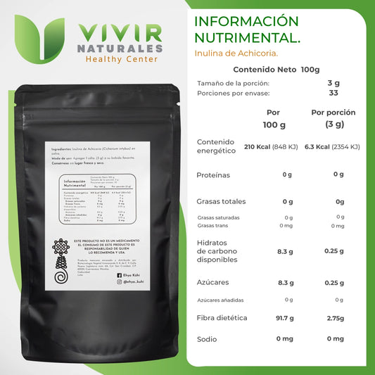 Inulina de achicoria