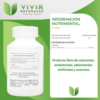 L-LISINA 700mg