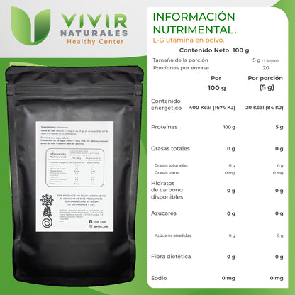 L-Glutamina en polvo