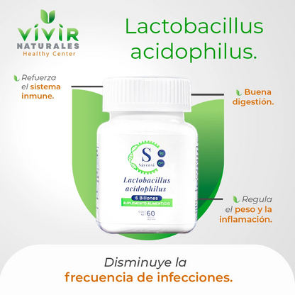 Lactobacillus Acidophilus 6 Billones