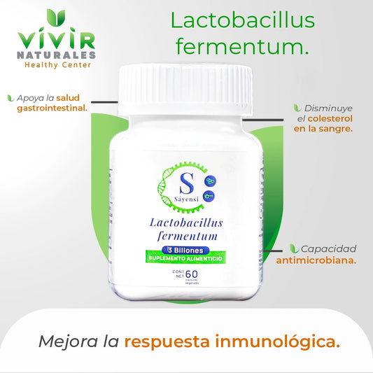 LACTOBACILLUS FERMENTUM 3 BILLONES