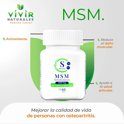 MSM 500mg