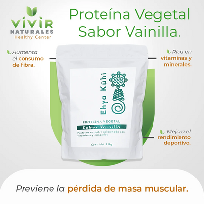 Proteína Vegetal Sabor Vainilla