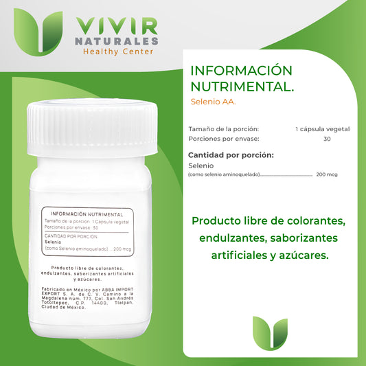 SELENIO AA 200mcg