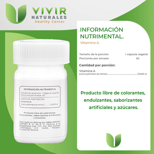 VITAMINA A 10,000 UI