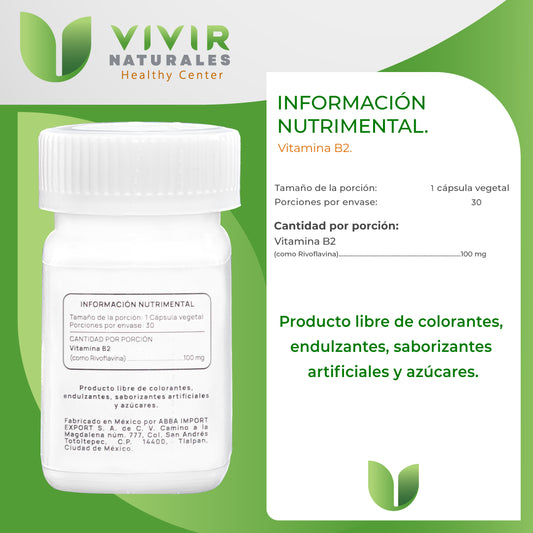 VITAMINA B2 100 MG