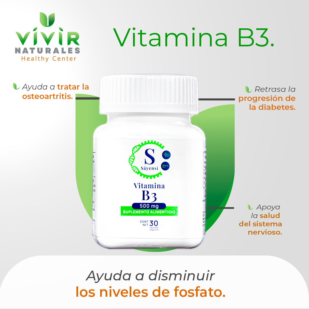 VITAMINA B3 500mg