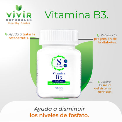 VITAMINA B3 500mg
