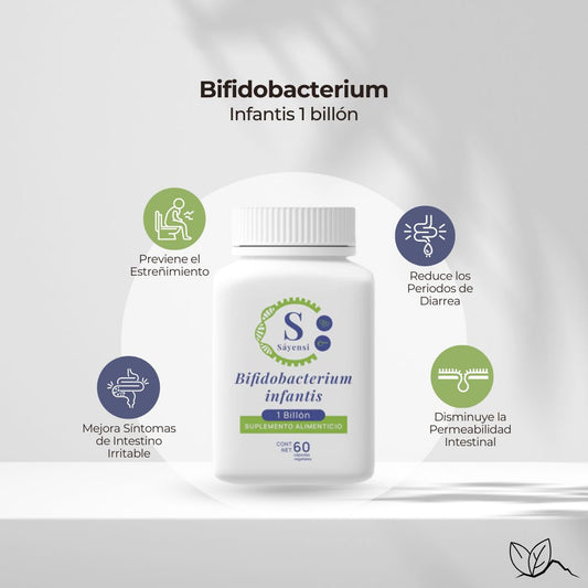 Bifidobacterium infantis 1 billón · 60 cápsulas