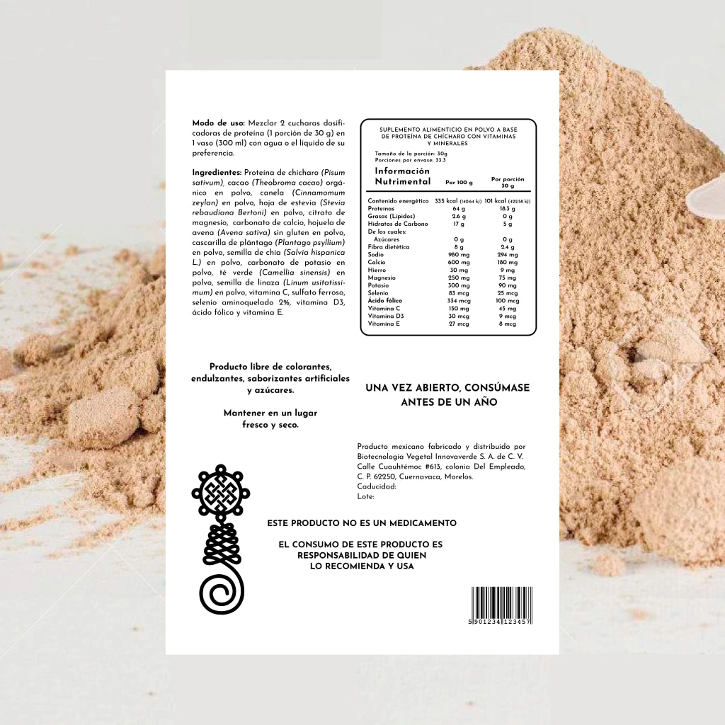 Proteína Vegetal Sabor Chocolate